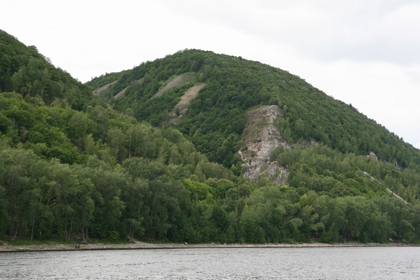 Гора верблюд Самарская лука Спутник